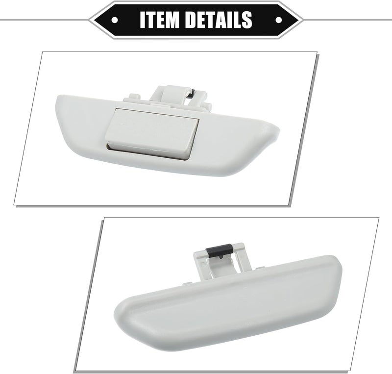 VekAuto Rear Sunroof Shade Handle Compatible for Audi Q7 2010-2015, Durable Plastic Gray - Image 5